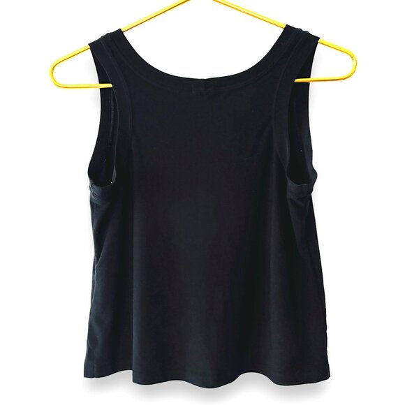 Sympli Black Relaxed Everyday Tank - Picture 2 of 6